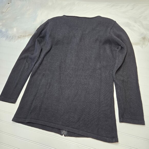 STORYBOOK KNITS Flamenco Dancers In Pink Cardigan Size L Women's Sequin Sweater - Picture 5 of 10